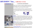 Website Snapshot of DIVISION SEVEN, INC.